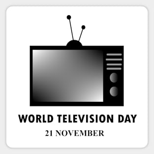 World Television Day Magnet